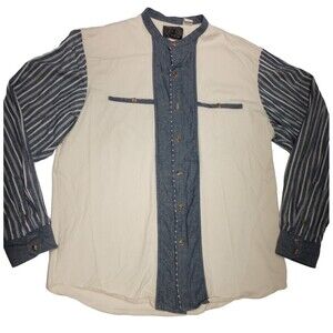 Spindle River Classics XL Western Button Down Color Blocking Rodeo Dress Shirt